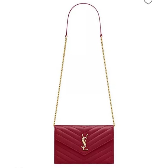 Saint Laurent Cassandra Quilted Envelope Bag, EUC - Picture 3 of 7